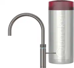 Coolblue Quooker COMBI+ & Quooker Fusion Round Gunmetal aanbieding