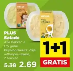 PLUS PLUS Salade aanbieding