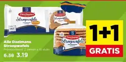 PLUS Alle Daelmans Stroopwafels aanbieding