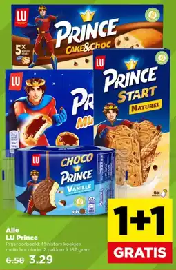 PLUS Alle LU Prince aanbieding