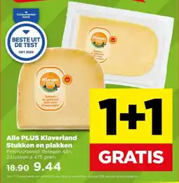 PLUS Alle PLUS Klaverland Stukken en plakken aanbieding