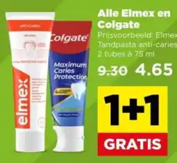 PLUS Alle Elmex en Colgate aanbieding