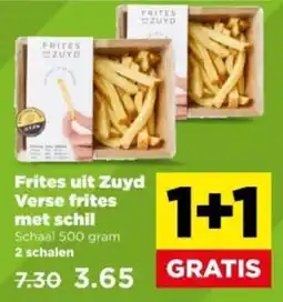 PLUS Verse frites met schil aanbieding