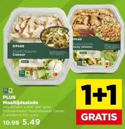 PLUS PLUS Maaltijdsalade aanbieding