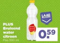 PLUS PLUS Bruisend water citroen aanbieding