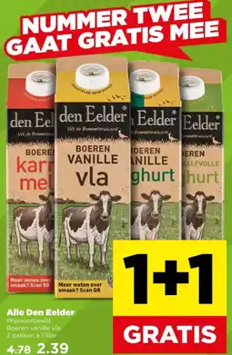 PLUS Nummer twee gaat gratis mee aanbieding