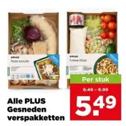 PLUS Alle PLUS Gesneden verspakketten aanbieding