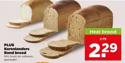 PLUS PLUS Korenlanders Rond brood aanbieding