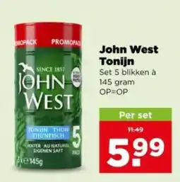 PLUS John West Tonijn aanbieding