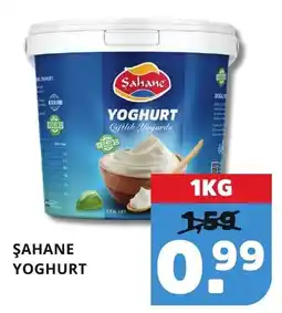 Sahan Supermarkten Sahane yoghurt aanbieding