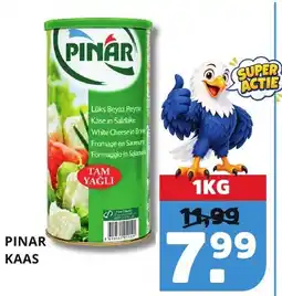Sahan Supermarkten Pinar kaas aanbieding
