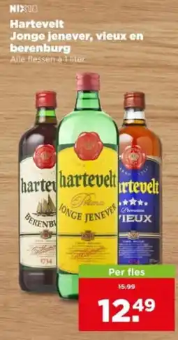 PLUS Hartevelt Jonge jenever, vieux en berenburg aanbieding