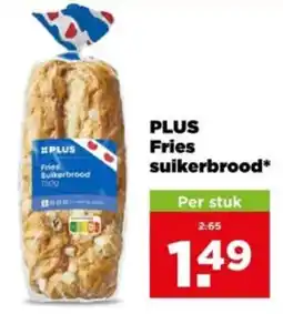 PLUS PLUS Fries suikerbrood aanbieding