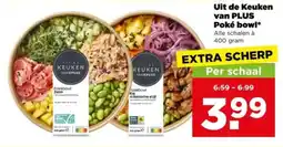PLUS Uit de Keuken van PLUS Poké bowl* aanbieding