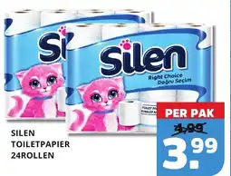 Sahan Supermarkten Silen toilet papier aanbieding