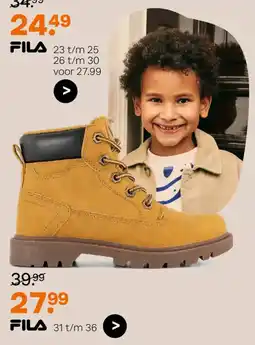 vanHaren FILA boots aanbieding