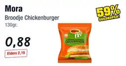 Budget Food Mora Broodje Chickenburger aanbieding