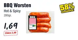 Budget Food BBQ Worsten aanbieding
