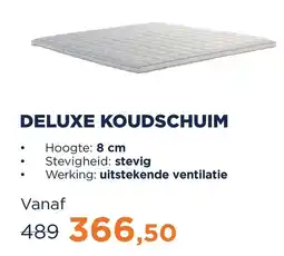 TotaalBED deluxe koudschuim aanbieding