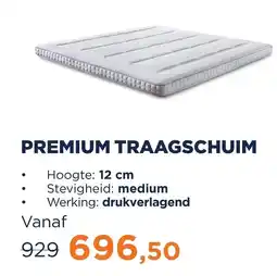 TotaalBED premium traagschuim aanbieding