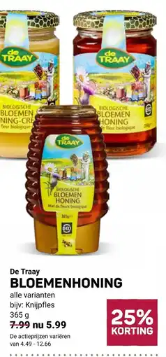 Ekoplaza De Traay bloemenhonning aanbieding