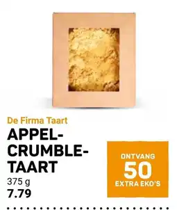 Ekoplaza De Firma Taart Appel-Crumble-Taart aanbieding