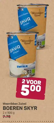 Ekoplaza Weerribben Zuivel BOEREN SKYR aanbieding