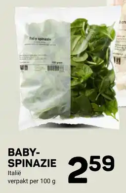 Ekoplaza Baby-spinazie aanbieding