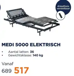 TotaalBED medi 5000 elektrisch aanbieding
