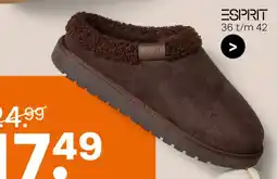 vanHaren esprit slippers aanbieding
