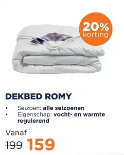 TotaalBED totaal BED DEKBED ROMY aanbieding