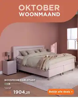 TotaalBED Boxspring Karlstadt aanbieding
