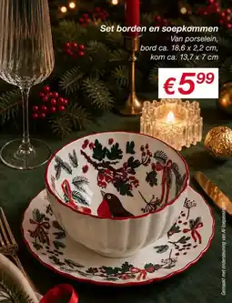Kik Set Borden en Soepkommen aanbieding