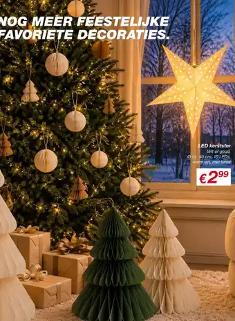LED kerstster