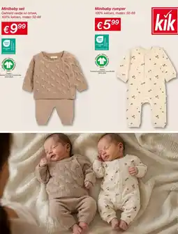 Kik kik minibaby set aanbieding