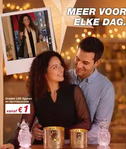 Kik kik led figuren en kerstdcoratie aanbieding