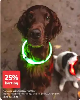 Maxi Zoo Flamingo veiligheidsverlichting aanbieding