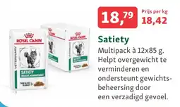 Maxi Zoo Royal Canin Satiety aanbieding