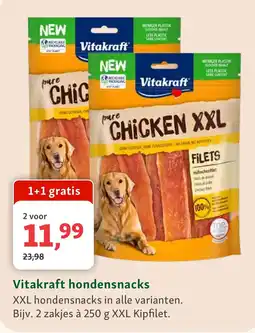 Maxi Zoo Vitakraft hondensnacks aanbieding