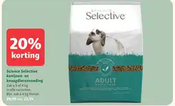 Maxi Zoo Science Selective konijnen- en knaagdierenvoeding aanbieding