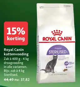Maxi Zoo Royal Canin kattenvoeding aanbieding