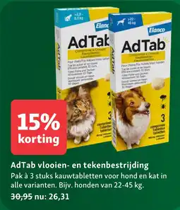 Maxi Zoo Elanco AdTab aanbieding