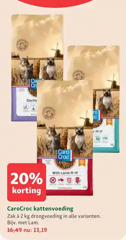 Maxi Zoo CaroCroc kattenvoeding aanbieding
