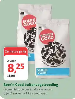 Maxi Zoo Boer'n Goed buitenvogelvoeding aanbieding