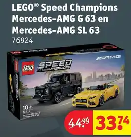 Kruidvat LEGO Speed Champions Mercedes-AMG G 63 en Mercedes-AMG SL 63 aanbieding