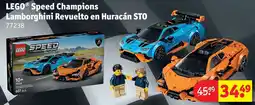 Kruidvat LEGO Speed Champions Lamborghini Revuelto en Huracán STO aanbieding
