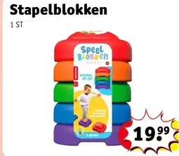 Kruidvat Stapelblokken aanbieding