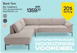 Leen Bakker Bank Tom aanbieding