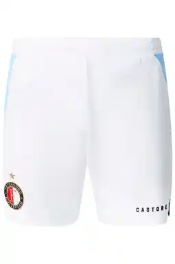 Wehkamp Castore junior feyenoord voetbalshort uit - wit aanbieding