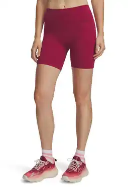 Wehkamp Under Armour Motion bike short - donkerrood aanbieding